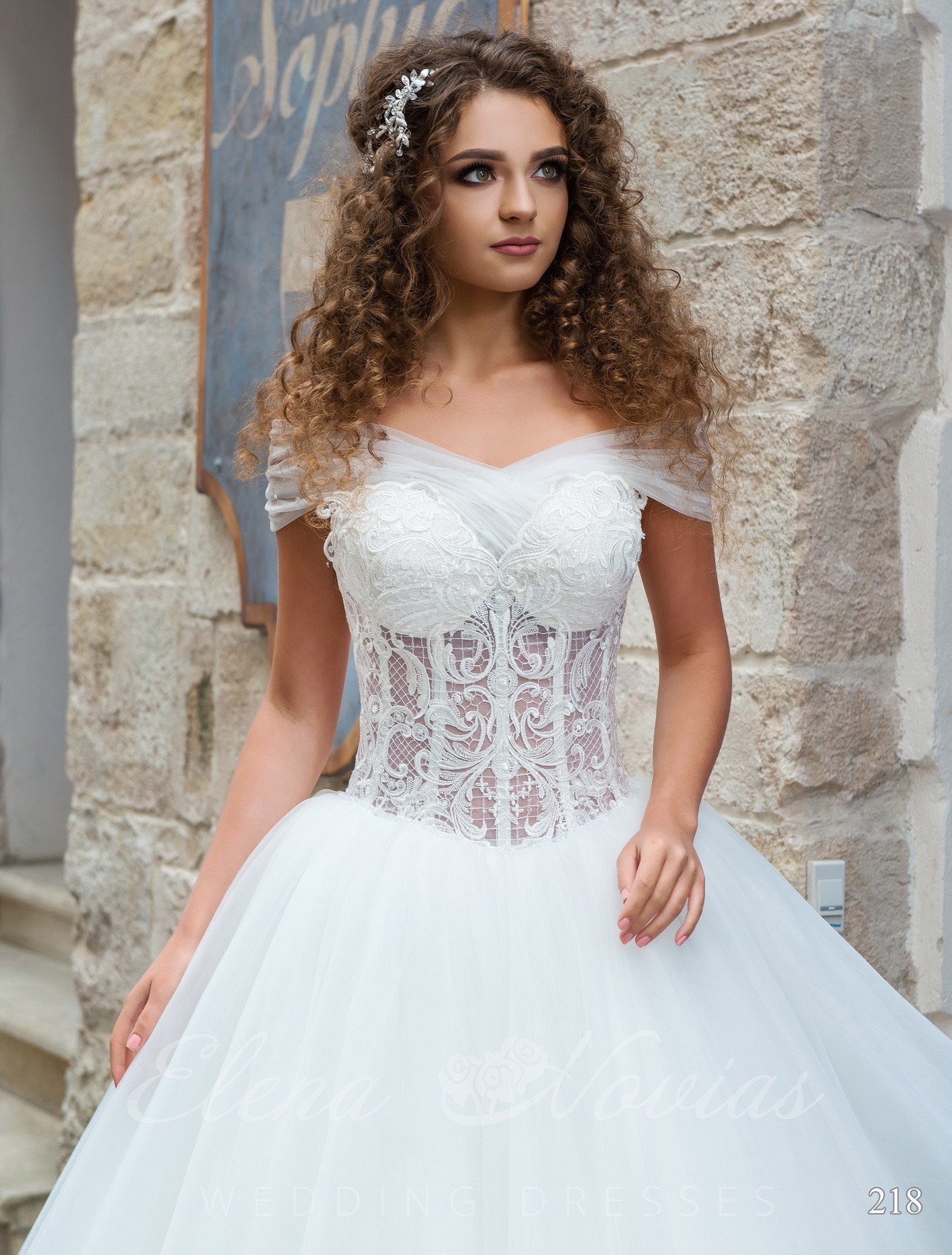 Свадебное платье фасона "Принцесса" модель 218